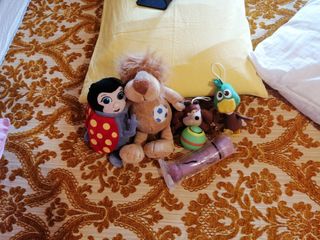 Peluche & giochi morbidi per bimbi. 6 pezzi. Nuovi