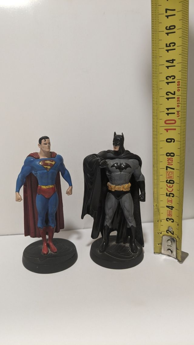 Figuras DC Superman y Batman
