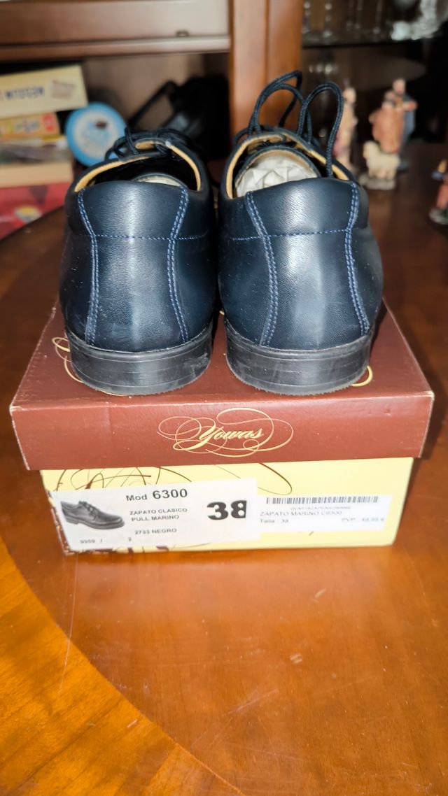 Zapatos piel ceremonia niño talla 38 