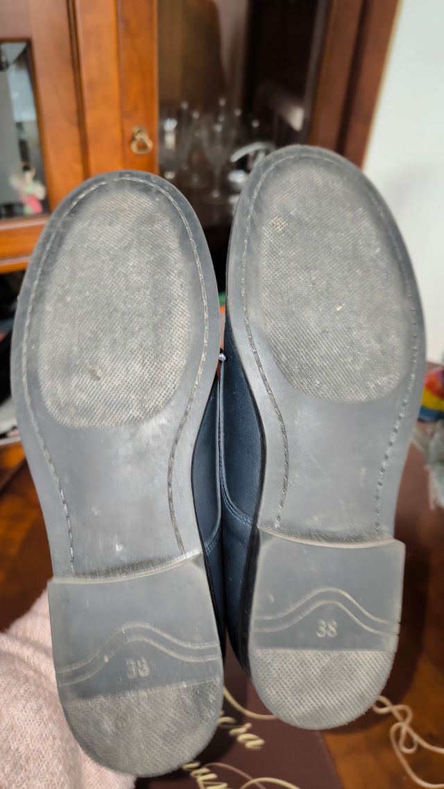 Zapatos piel ceremonia niño talla 38 