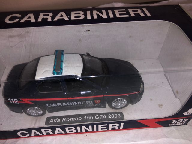 Modellino Auto Alfa Romeo Carabinieri