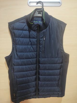Chaleco azul marino ZARA hombre