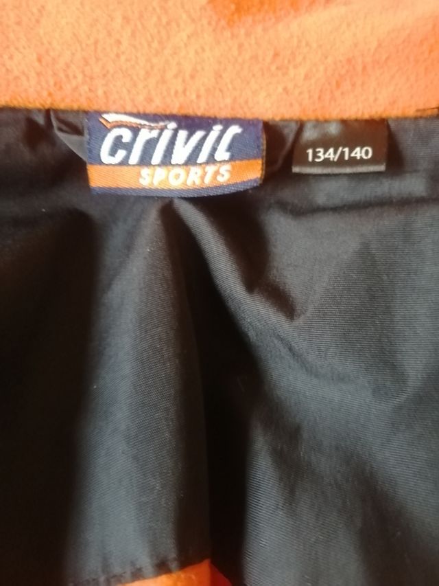 CAZADORA IMPERMEABLE CON FORRO POLAR