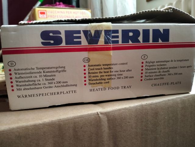 Scaldavivande/fornello elettrico