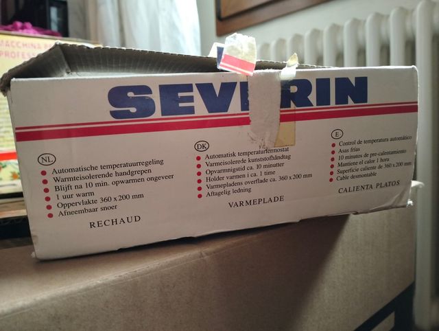 Scaldavivande/fornello elettrico