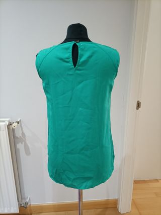 Blusa verde mujer 