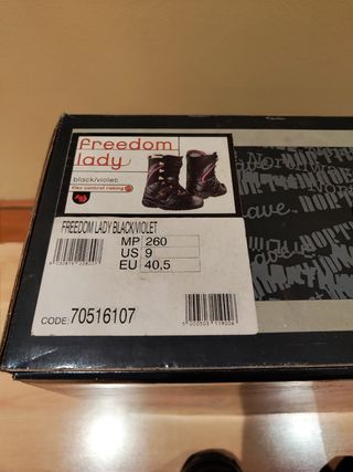 Botas snow northwave freedom