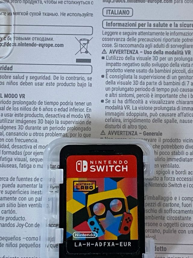 Nintendo labo Toy-con 4 - escopeta - blazer