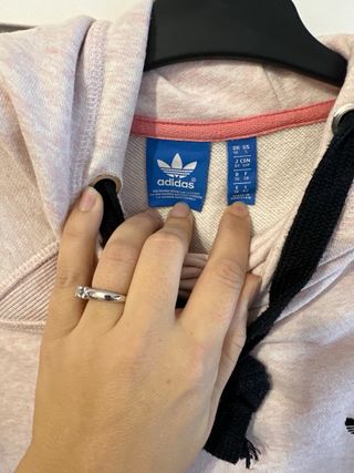 sudadera de capucha adidas chica talla 36 