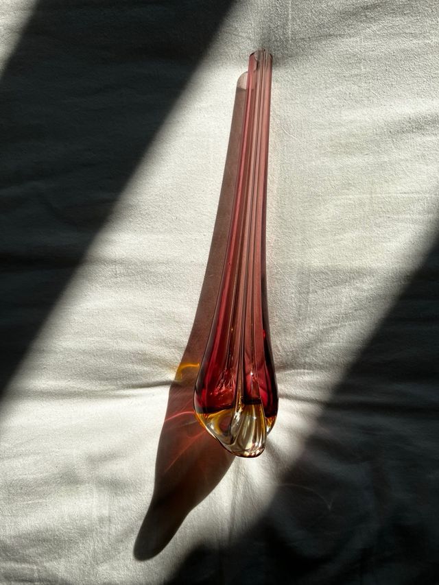 vaso di Murano in vetro sommerso