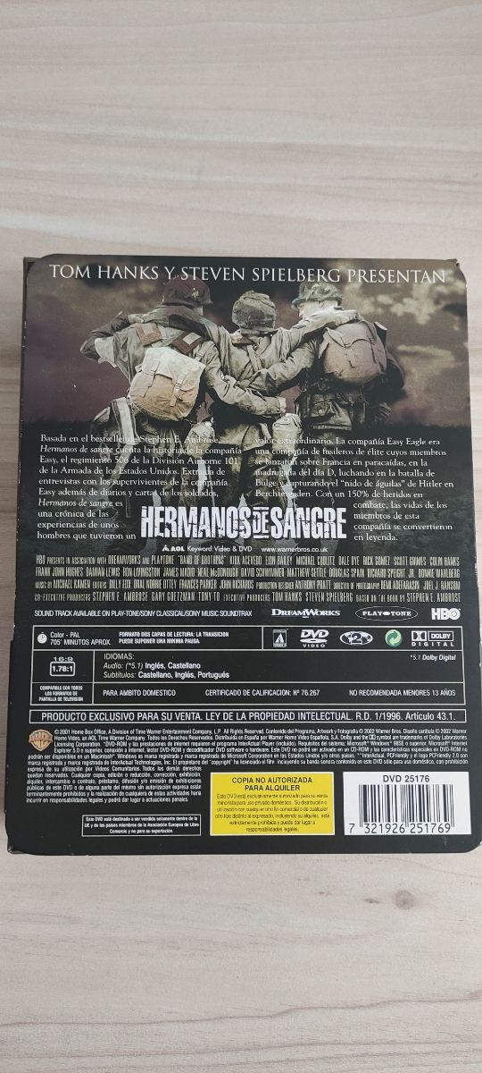 colección DVD hermanos de sangre (Band OF brother)