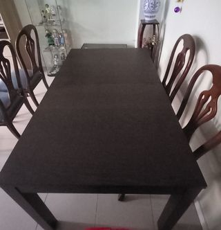 Mesa y  4 sillas mesa de ikea