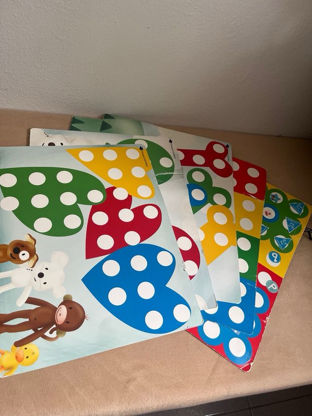 Tres en ralla portátil, juego de mesa.