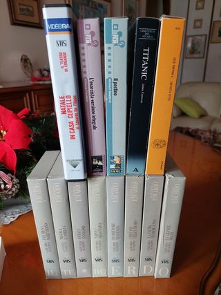 Videocassette VHF ORIGINALI