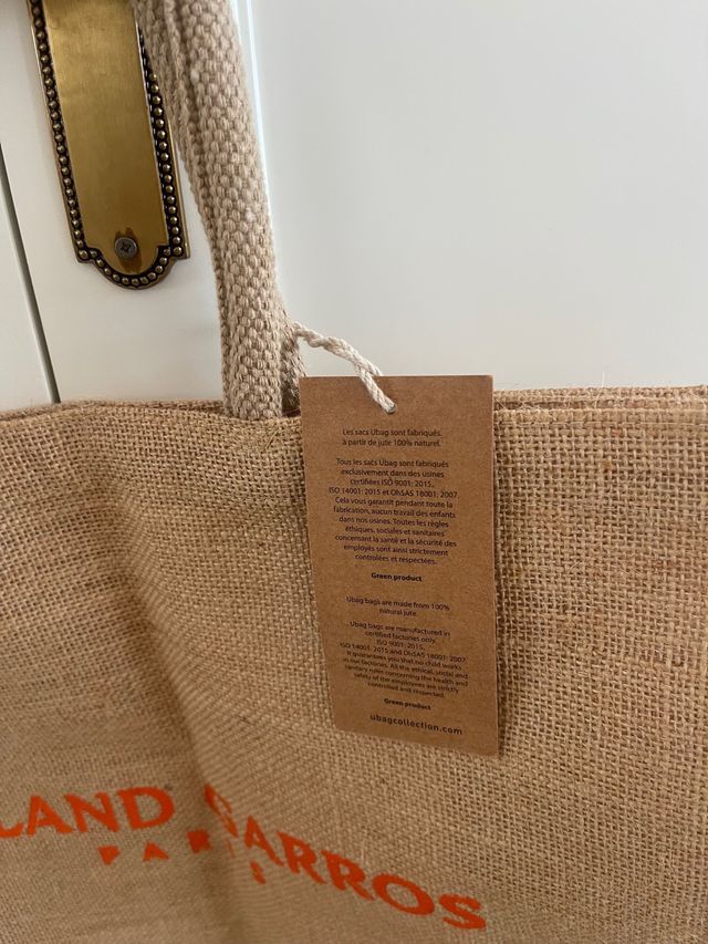 Bolso  U Bag essterilla Roland Garros