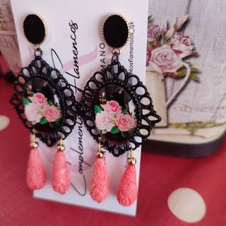 Pendientes flamencos