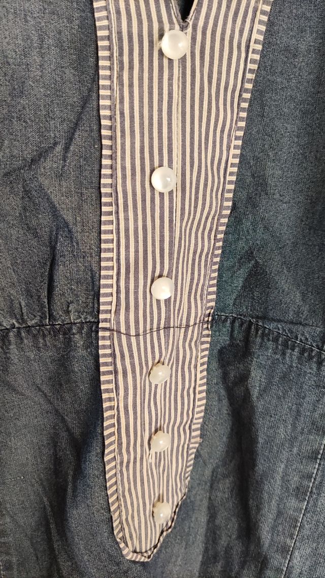 Camiseta larga vaquera nueva