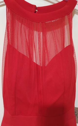 Vestido rojo de fiesta a estrenar