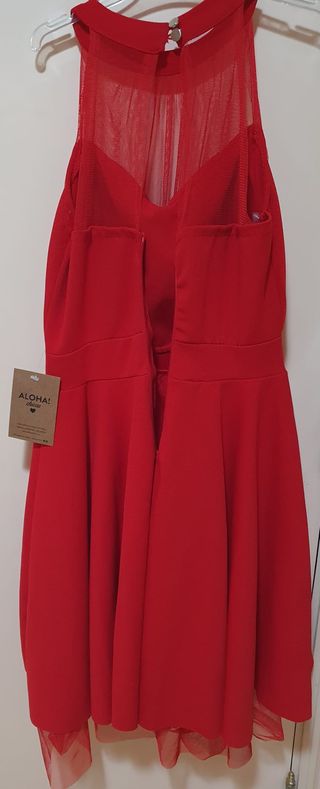 Vestido rojo de fiesta a estrenar
