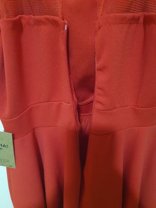 Vestido rojo de fiesta a estrenar