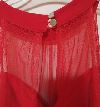 Vestido rojo de fiesta a estrenar