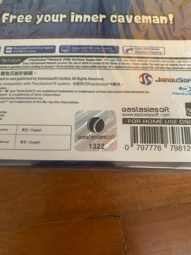 caveman warriors ps4