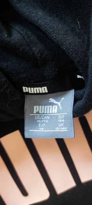 Sudadera Puma Negra de chica