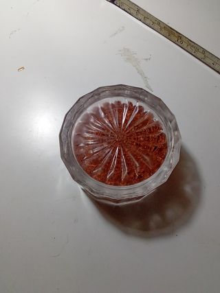 Antiguo empapador de esponja para sellos