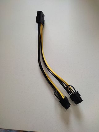10 Cables alimentación gráfica 2x8pins