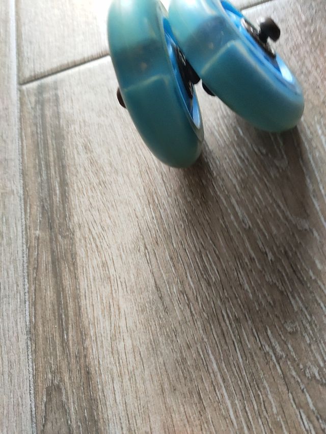 Ruedas patinete luces