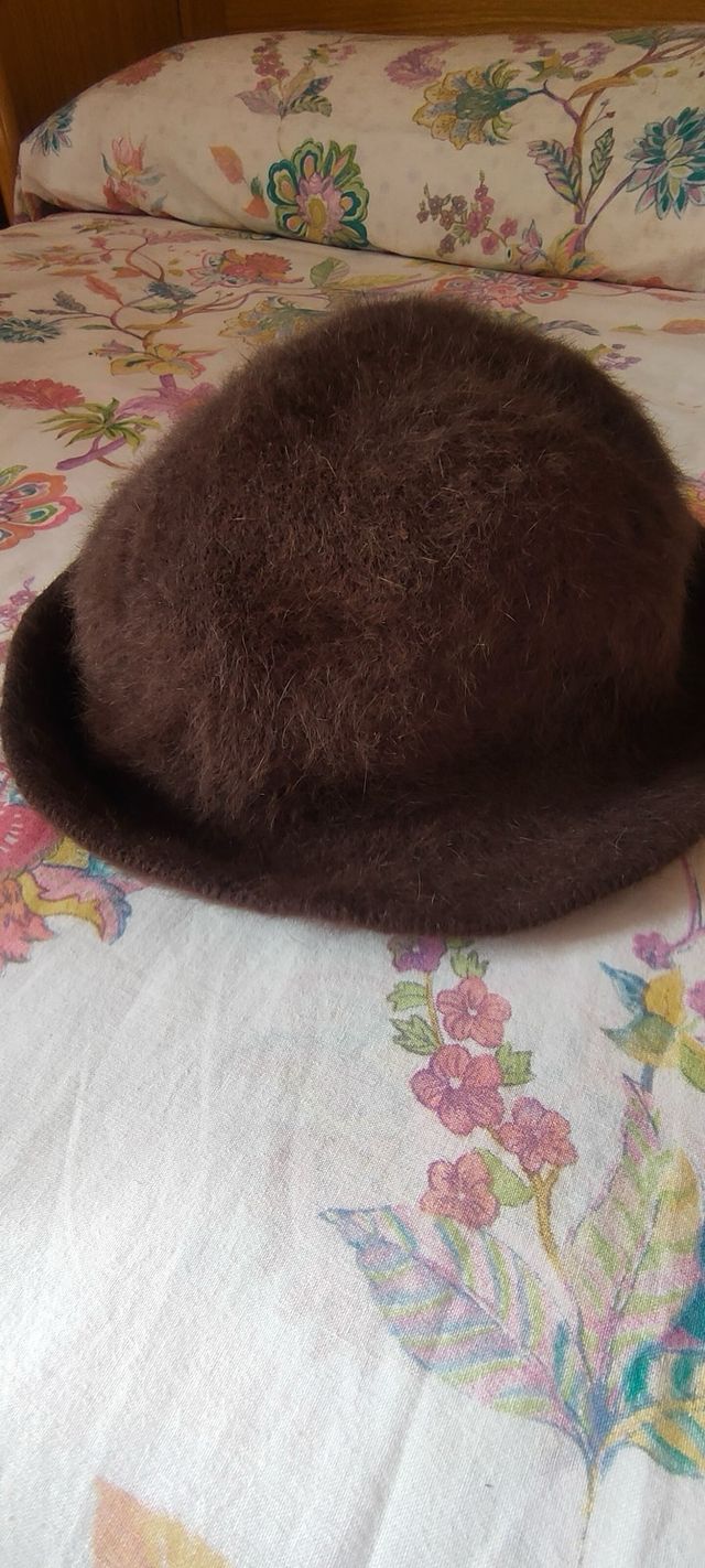 Gorro de lana de angora