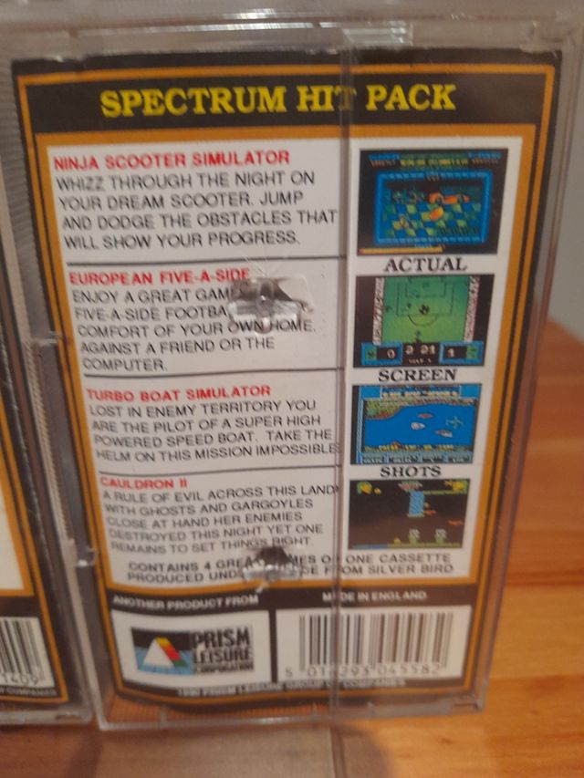 LOTE DE 20 JUEGOS ZX SPECTRUM ( FUNCIONAN )