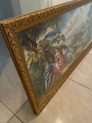 Cuadro Grande con Marco Antiguo