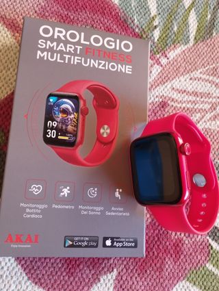 Orologio smart fitness  Akai multifunzione 