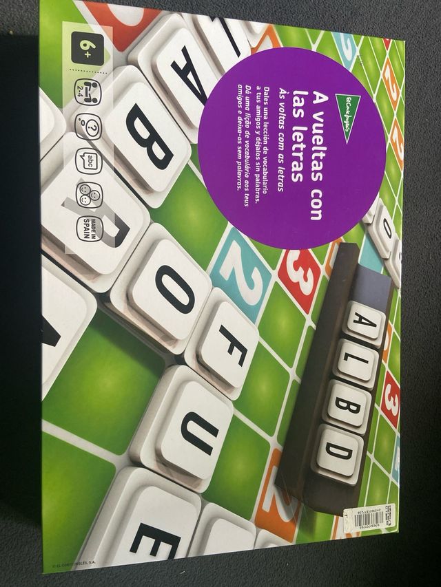 juego de mesa A vueltas con las letras
