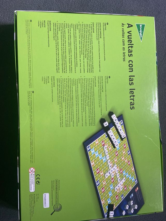 juego de mesa A vueltas con las letras