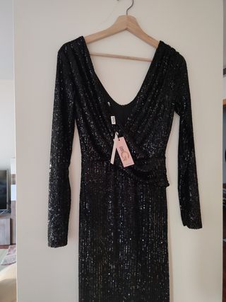 Vestido fiesta lentejuelas
