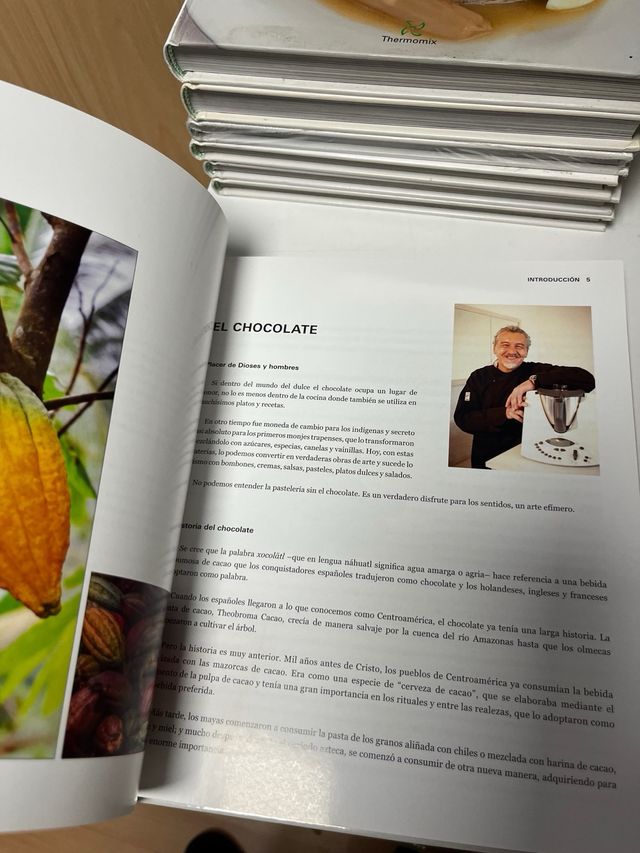 libro Thermomix Chocolate I 1 edicion.