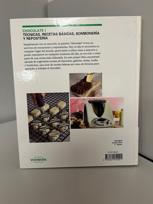libro Thermomix Chocolate I 1 edicion.