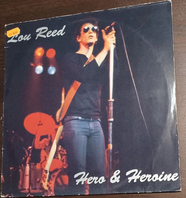 Lou Reed – Hero & Heroine (1990, White Vinyl)
