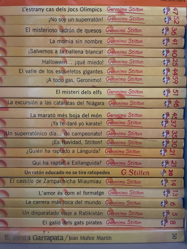 Libros Geronimo Stilton