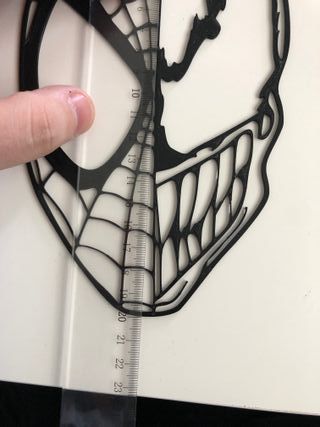Adorno 3D Spiderman VS Venom