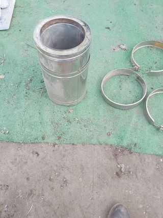 Tubo acero inoxidable para chimenea