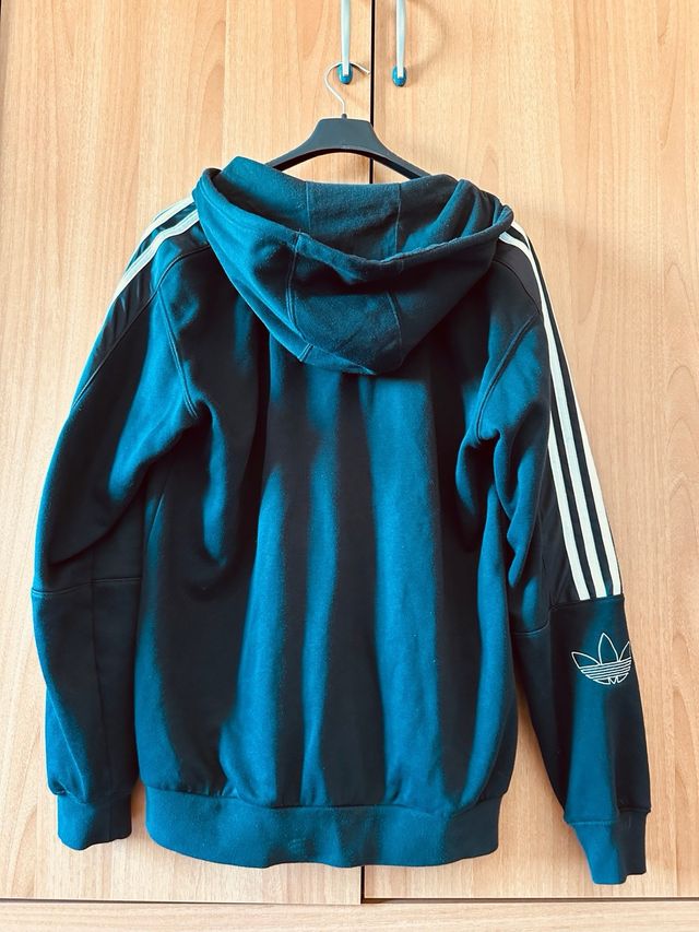 Felpa Adidas uomo con cappuccio