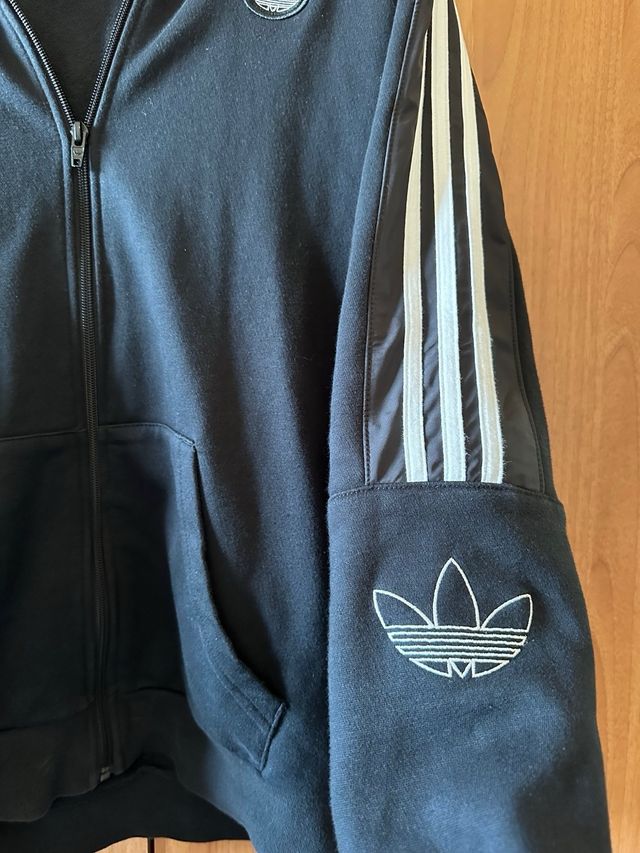Felpa Adidas uomo con cappuccio