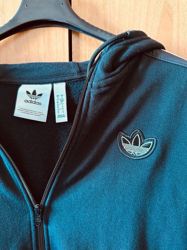 Felpa Adidas uomo con cappuccio