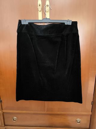 Falda invierno pana talla 44 de Zara 