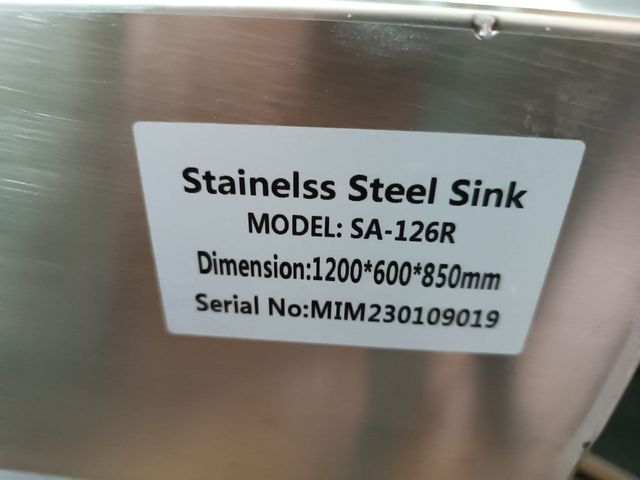 Fregadero industrial