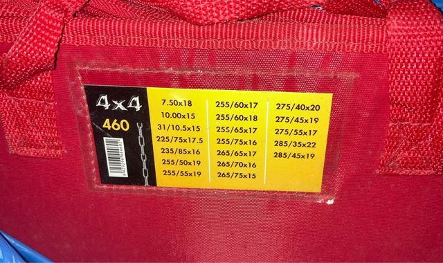 cadenas nieve 4x4 // 460