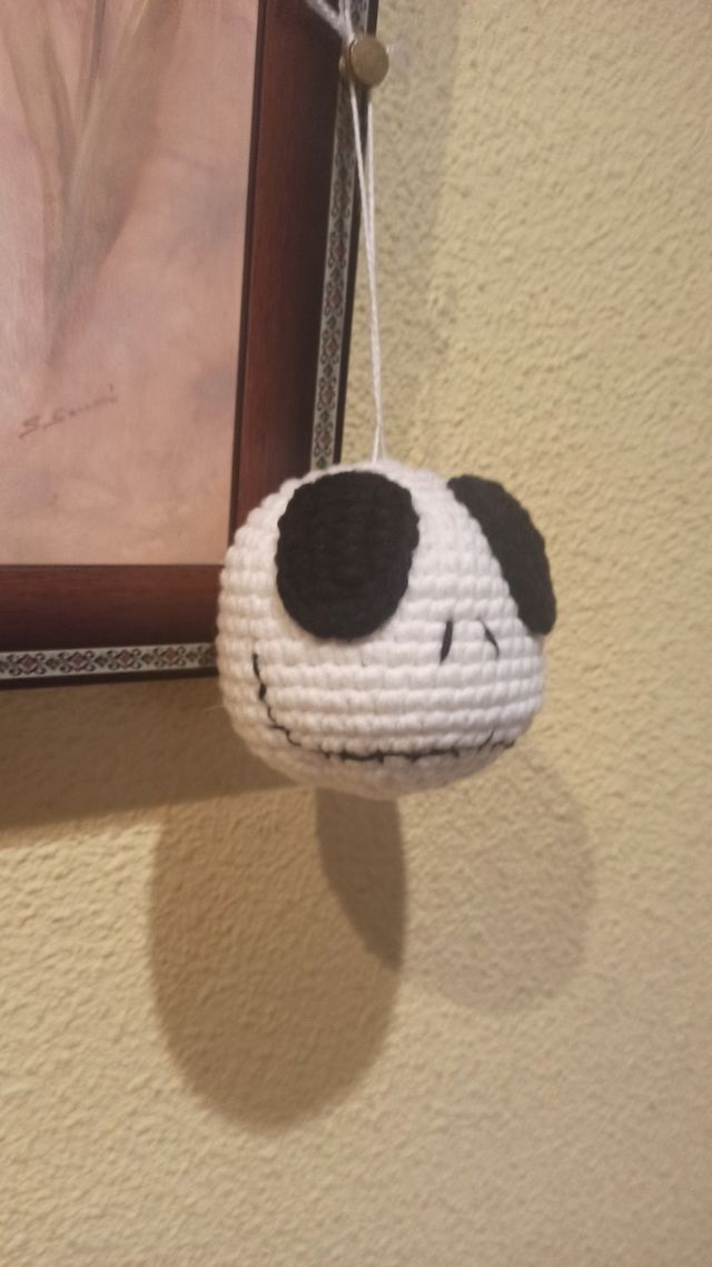 Muñeco Jack Skellington. Ganchillo